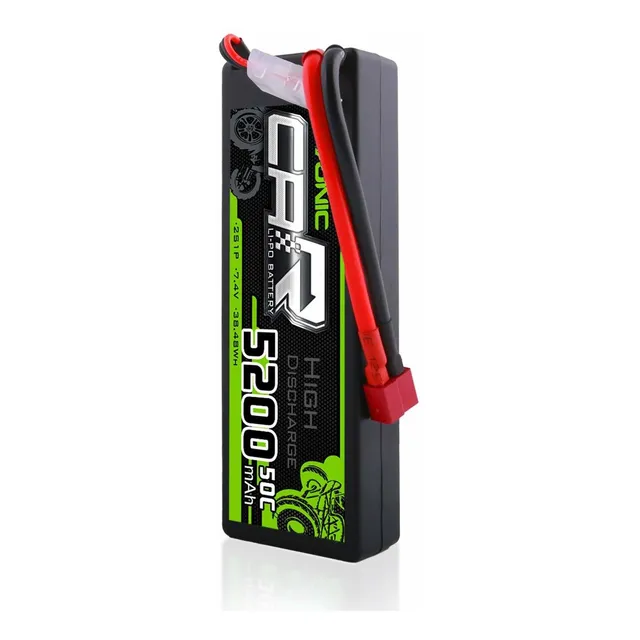 Bateria Lipo Ovonic 50c 2s 5200mah 7.4v Con Deans Conector P