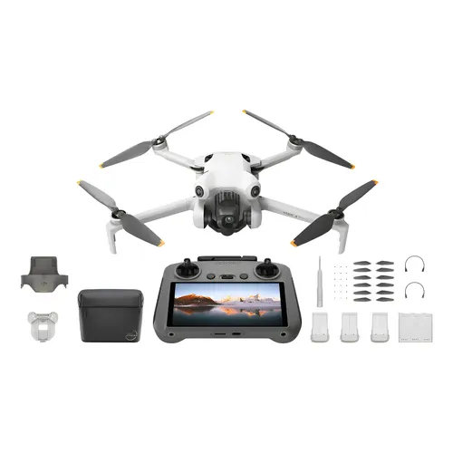 Drone DJI Mavic Pro Platinum Fly More Combo com câmera C4K platina