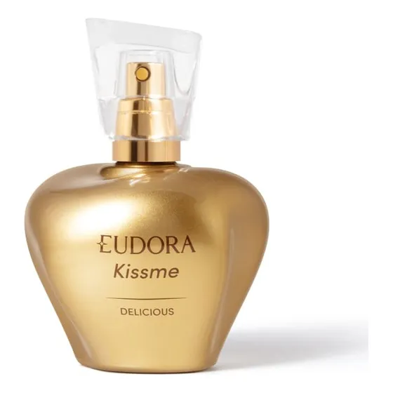 Colonia Kiss Me Delicious de 50 ml, elegante envoltorio de regalo para madre, chocolate dorado, volumen unitario de 50 ml