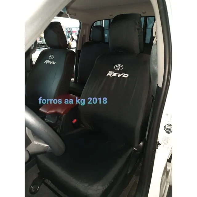 Forros De Asientos Impermeables Toyota Hilux Revo 2015 2024