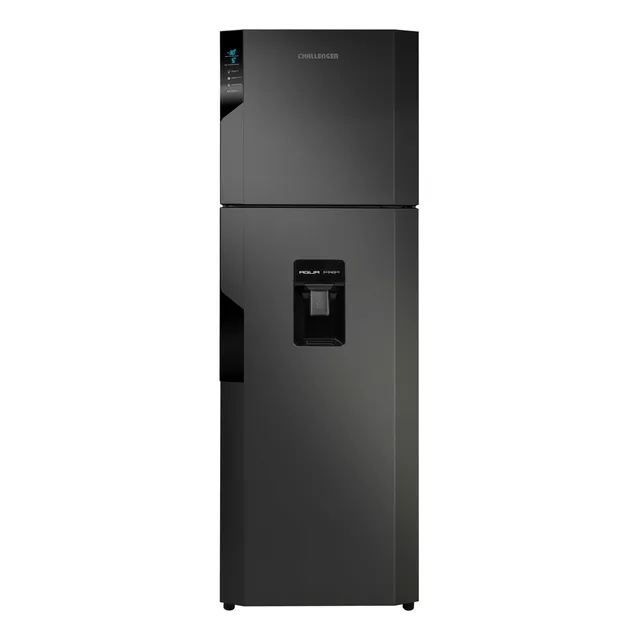 Nevera No Frost Challenger 317 Litros Brutos Serie Lumina Color Titanium 110V