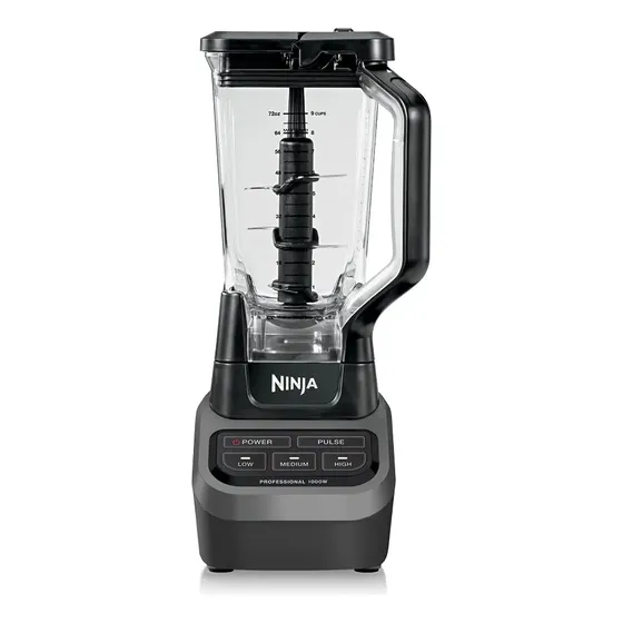 Ninja Licuadora Profesional 1000W Tritura Hielo en Segundos Jarra XL 72 oz para Toda la Familia 4 Velocidades Smoothies, Frappes y Salsas Apta