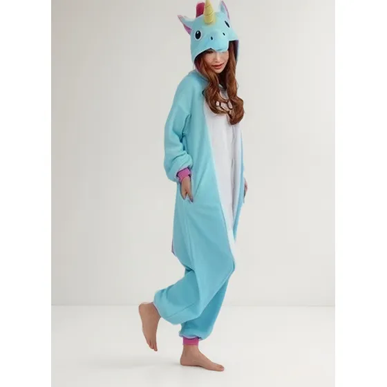 Pijama Disfraces Kugurumi . Unicornio . Talles Del S Al L