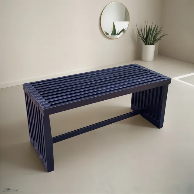 Banco Doble De Madera 4board Argentina California Style