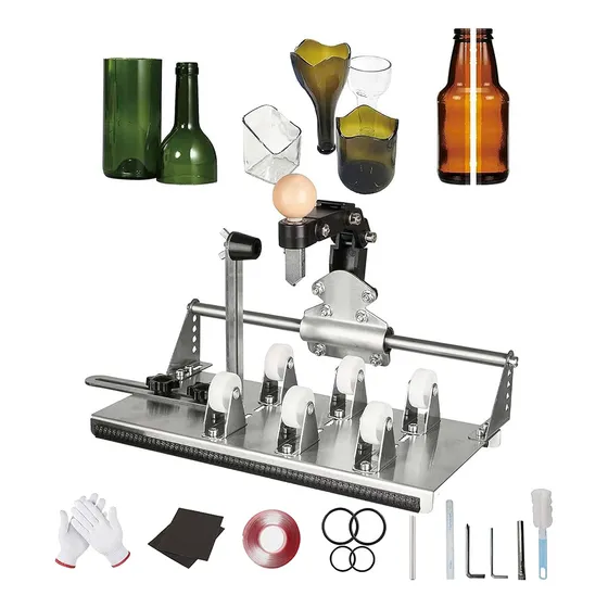 Diy Corta Vidrios, Kit Cortadora De Botellas De Vidrio