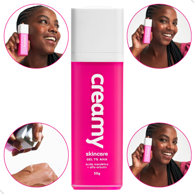 Creamy Gel Clareador Antiacne - Aha Ácido Mandélico X 30 G Creamy Gel Clareador Antiacne - Aha Ácido Mandélico X 30 G