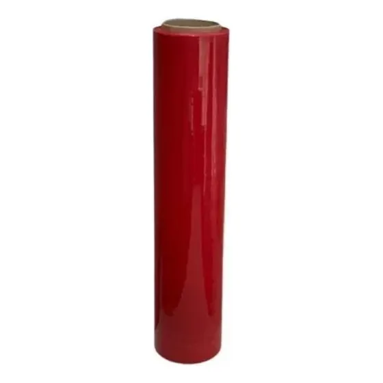 Rollo Bobina De Plastico Stretch Envoplast Rojo 50cm 450mts