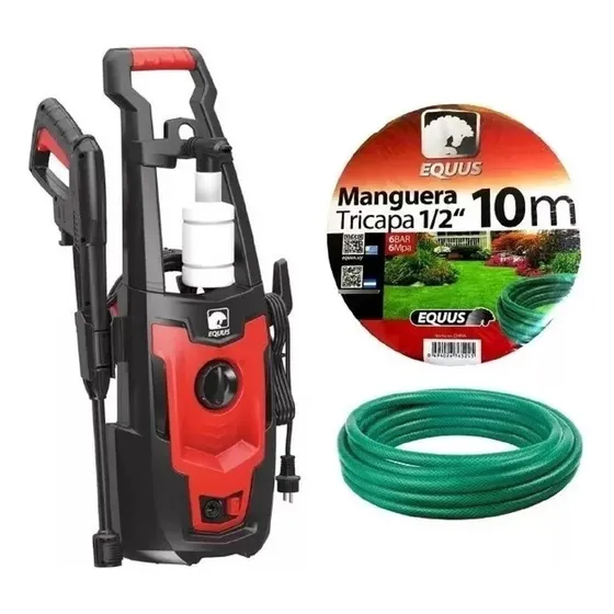 Hidrolavadora Hogar Equus 100bar  Para Uso En El Hogar Motor
