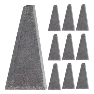 20 Peças Axe Wedge Triangle Steel Handle Wedge Carbon Steel 20 Peças Axe Wedge Triangle Steel Handle Wedge Carbon Steel