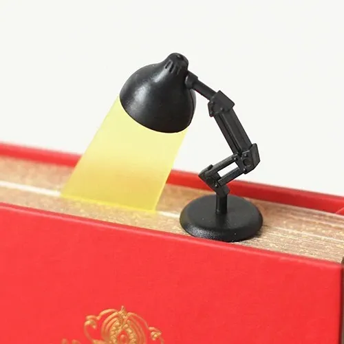 Separador De Libros Marcapagina Creativo Divertido Lampara