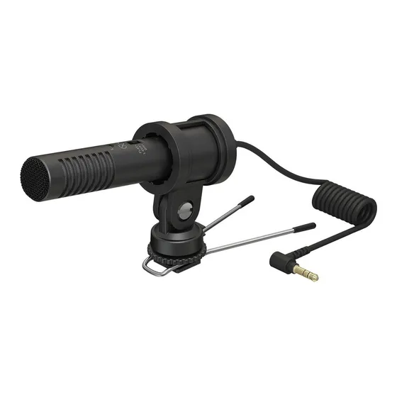 Micrófono Condensador Behringer Video Mic X1 Smartphone Dslr Color Negro