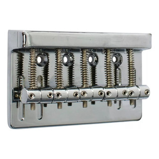 Ponte Contra Baixo 5 Cordas Bb015 Dolphin Cromada 5 Sadlle Espaçamento 19mm Cod 13511 ! Ponte Contra Baixo 5 Cordas Bb015 Dolphin Cromada 5 Sadlle Espaçamento 19mm Cod 13511 !