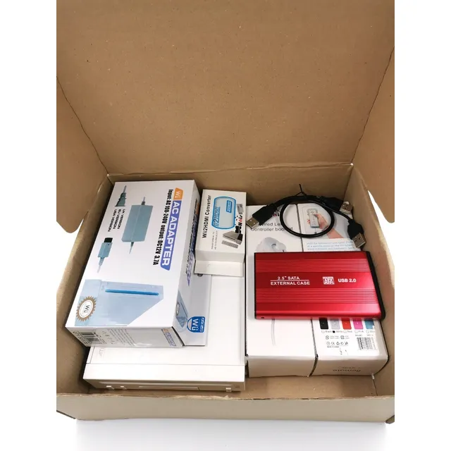 Wii 1 Wimote+nunchuk+disco Duro 500gb+retro+adaptador Hdmi