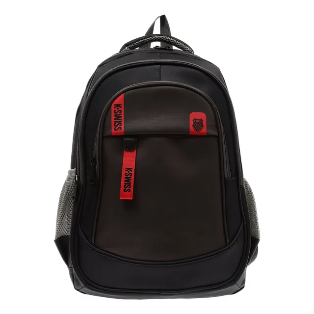 Mochila Casual Escolar K-swiss Thor Color Oxford Diseño de la tela Liso