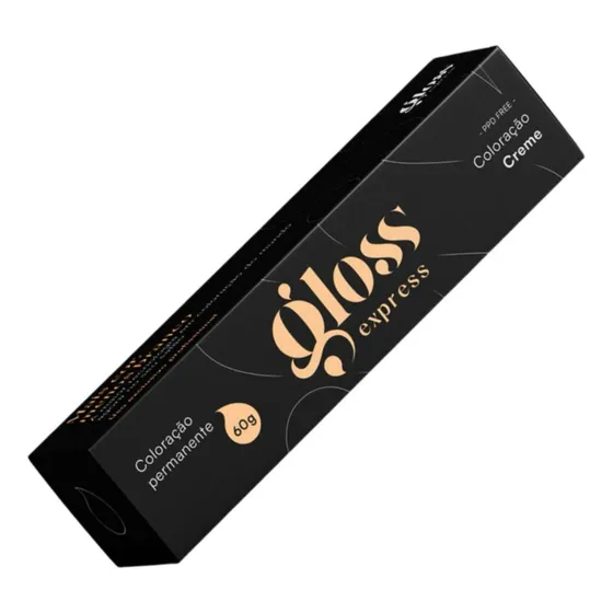 Gloss Express Tintura Permanente Para Cabelos Brancos - Sem Tom