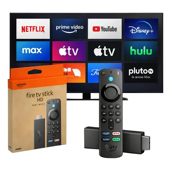 Fire Stick Amazon Fire Hd 8gb Wi-fi Alexa Controle