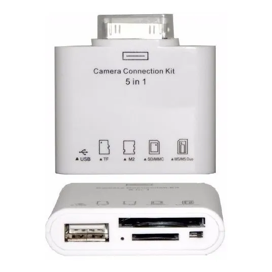 Lector De Memorias Usb Y Tarjetas Sd Para Apple Ipad 2 Y 3