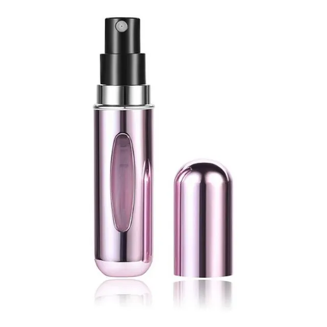 Atomizador Botella 5ml Recarga Perfume Lila Espejo - D981