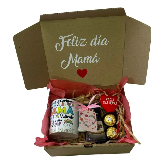 Taza Personalizada Día De Las Madres Pack Caja Completa