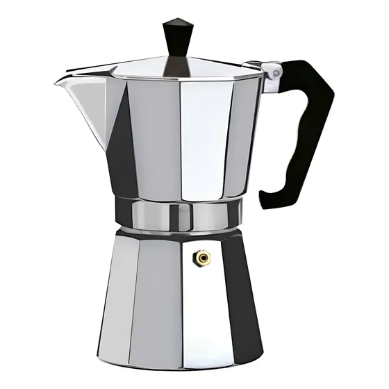 Cafetera Italiana Moka Aluminio 6 Tazas Apta Para Lavavajillas