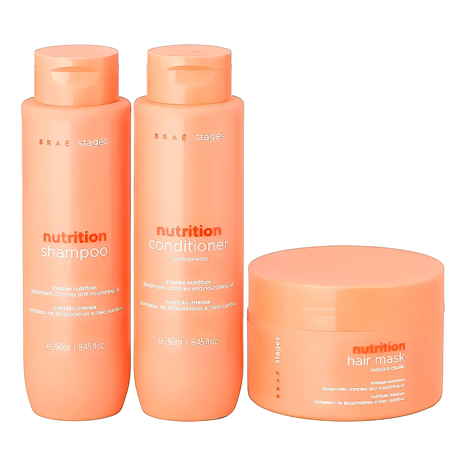 Kit Brae Para Nutrição Linha Braé Stages Nutrition - 3 Itens