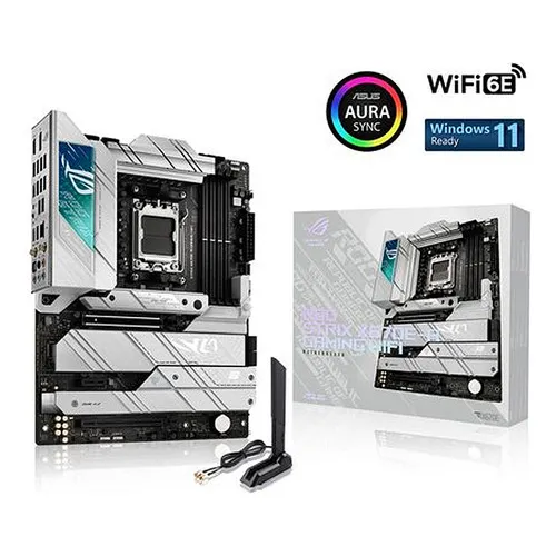 Asus Rog Strix X670e-a Gaming Wifi, Am5, Atx, 4 DDR5, Wi-fi Color Branco
