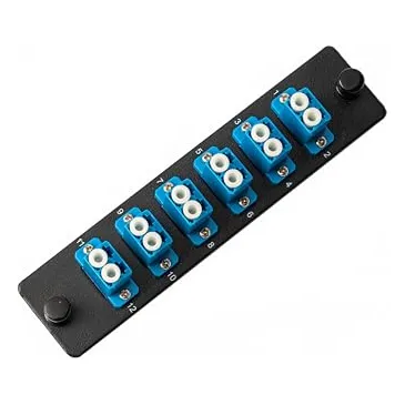 Speedyfibertx 1-pack: Panel De Fibra Lgx Con 12 Puertos