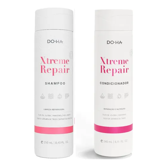 Shampoo E Condicionador Xtreme Repair - Hidratante Reparador