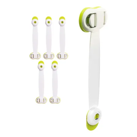 Pack 5 Seguro Traba Cajón Mueble Puerta Wc Niños Y Bebés