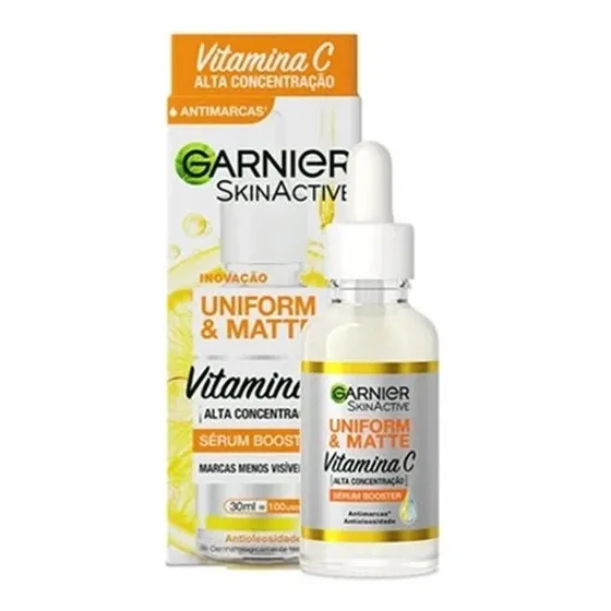 Sérum Booster Garnier Uniform&matte Vitamina C 30ml