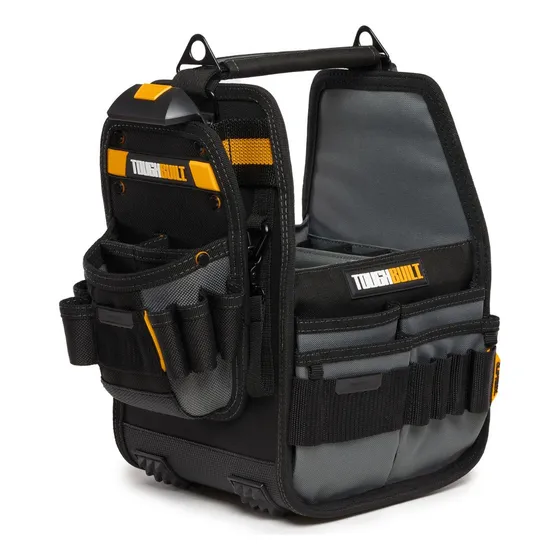 Bolso Abierto + Coleto Cliptech 20cm Toughbuilt Tb-ct-180-8 Color Negro