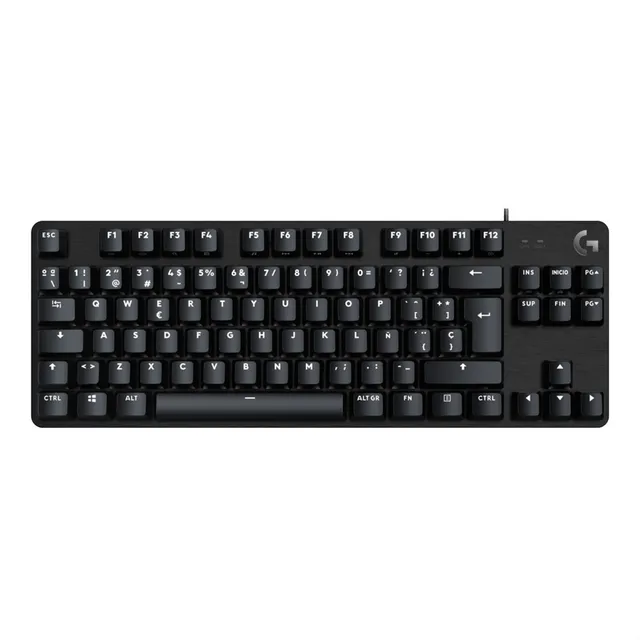 Teclado Gamer Mecánico Logitech G413 Tkl Se Inglés Color Del Teclado Negro Idioma Inglés Us