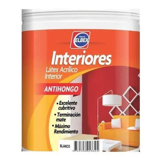 Latex Interior Elbex 20lts - Ynter Industrial