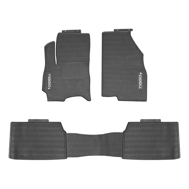 Alfombras Chery Tiggo 7 2019+ Negro Con Logo