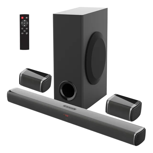 Home Theater 240w Barra De Sonido Y Subwoofer Con Bluetooth