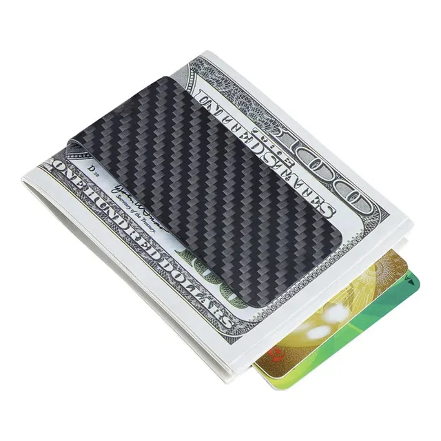 Money Clip - Sujetador De Billetes En Fibra De Carbono