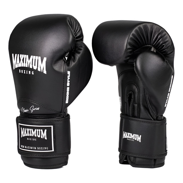 Luva Boxe / Muay Thai - Maximum New Classic White / Black Luva Boxe / Muay Thai - Maximum New Classic White / Black