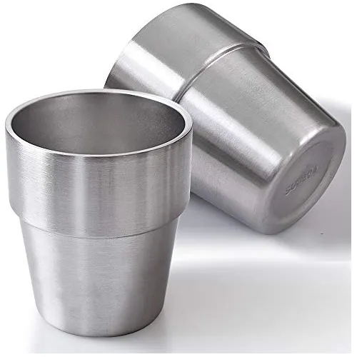 Tazas De Acero Inoxidable De Nueva Tinta, 10 Tazas De 3m97z