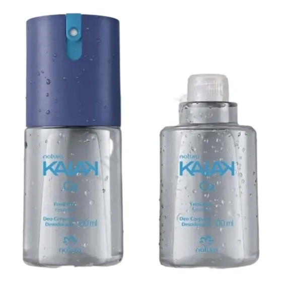 Deo Corporal Kaiak O2 Femenino Natura+ Repuesto 100 Ml Cítrico