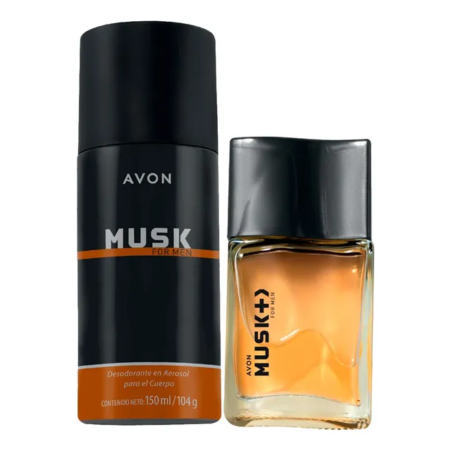 Musk Mini Fragancia De Hombre Con Deo Spray