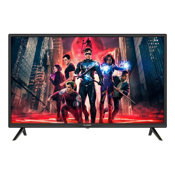 Tv Led Smart James 32 Hd Wifi Netflix Televisor Dimm