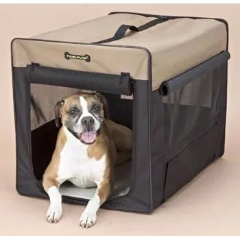 Casa Penn Plax Tipo Carpa, 79x 56 X61 Cms, Perros 12 A 18 Kg