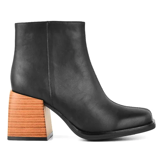 Bota Casual Taco Alto Korium Vel