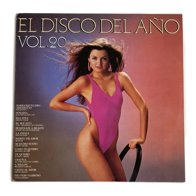 Lp Vinilo El Disco Del Año Vol 20 Binomio De Oro Grupo Niche