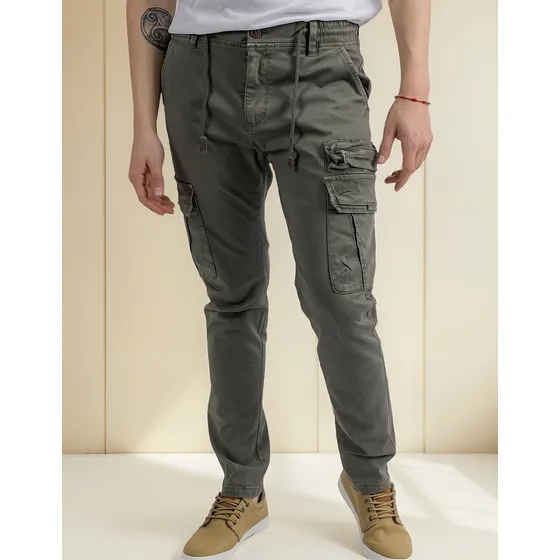 Pantalón Cargo Hombre Ufo Rick Verde Super Oferta