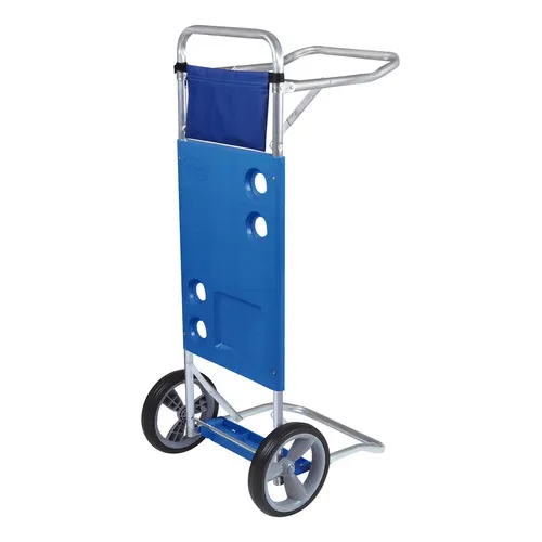 Carrito Mesa De Playa Portátil Plegable Aluminio Mor Color Azul