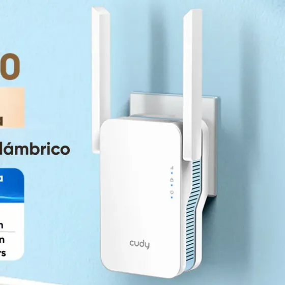 Repetidor De Sinal Wifi Ac1200 Dual Band Re1200 Bivolt Cudy