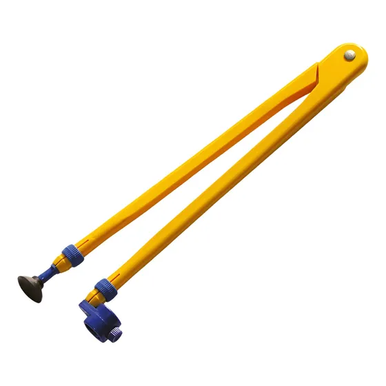 Compás Plástico Grande 45cm Neolite Color Amarillo