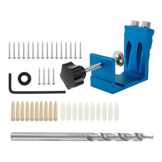 Carpinteros Agujero De Bolsillo Jig Kit Pasador Azul Azul Carpinteros Agujero De Bolsillo Jig Kit Pasador Azul Azul
