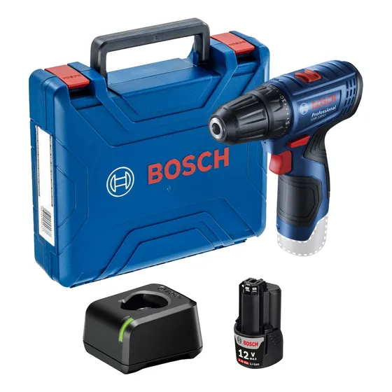 Taladro Atornillador Gsr 120-li + Maletín Azul Bosch 220v